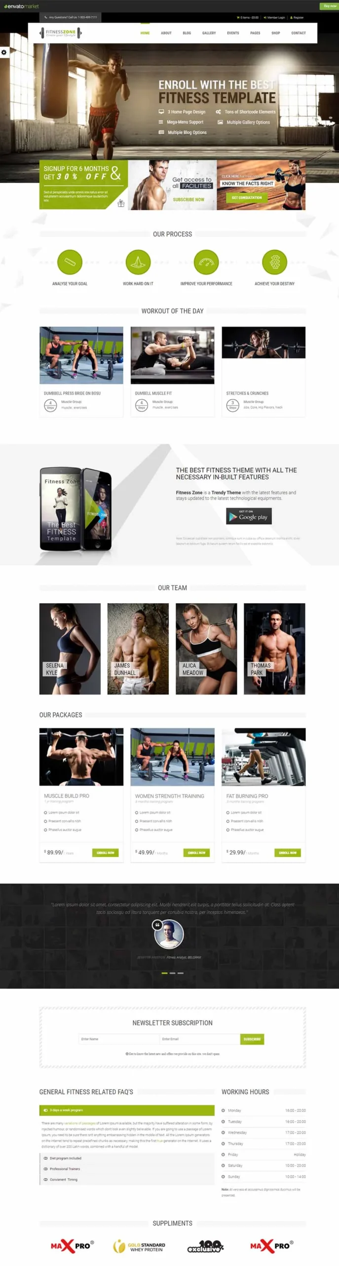Fitness project