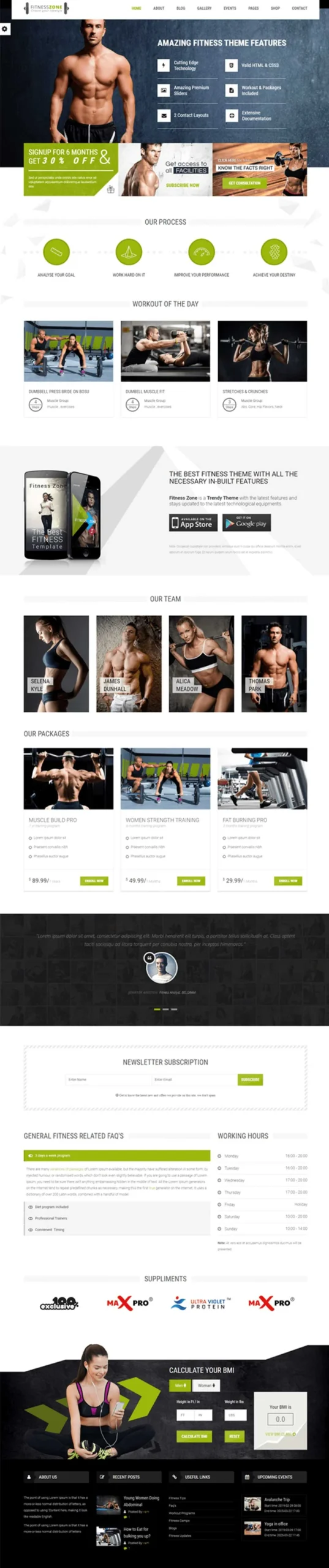 Fitness project