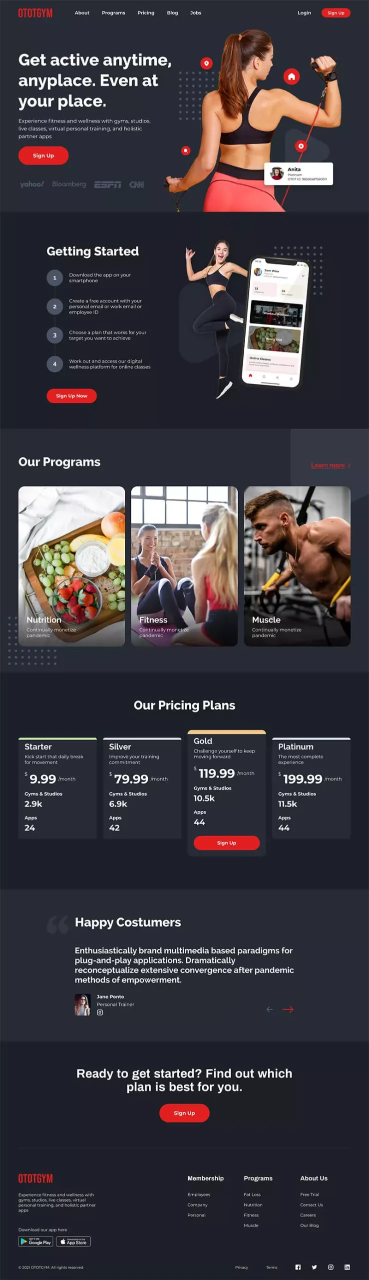 Fitness project